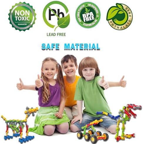 Huaker STEM Building Toys for 3 4 5 6 7 8 Year Old Boys Girls Birthday Gift - Image 5