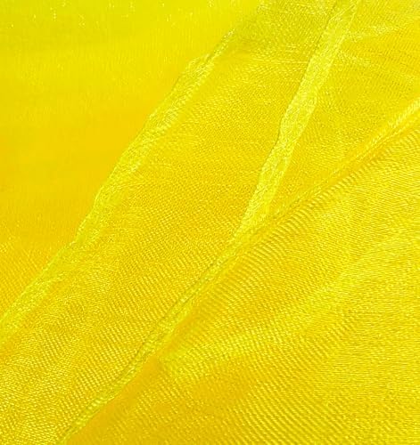 Lolakee Dance Scarves 12 Pcs Juggling Scarves for Kids Play Silk Scarve for Babies Toddlers Children Movement Learning Education Musical Accessories Colorful Scarfs Magic Tricks Performance (Yellow) - Image 3