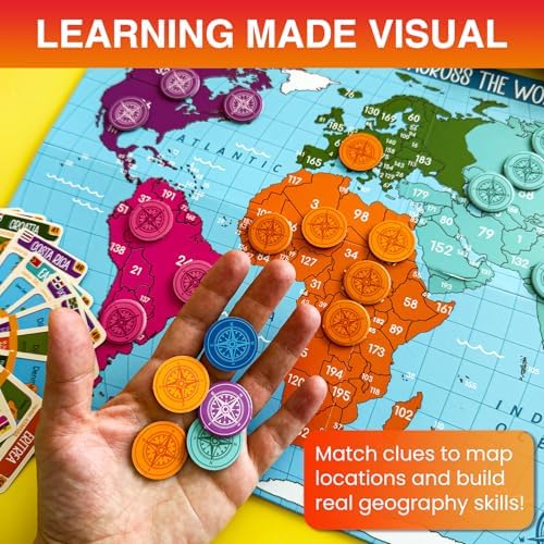 Board Games for Kids 8-12 - Educational Geography Games for Kids and Family - Image 5