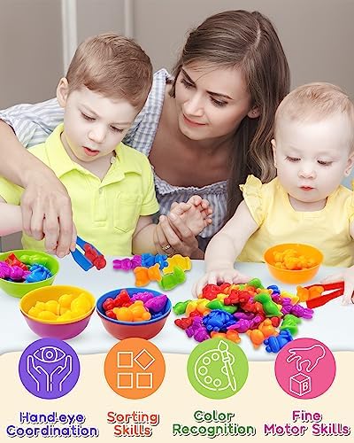 48 Pcs Counting Dinosaurs Toys for Kids 3-5, 4-8, Montessori Learning Toys - Image 4