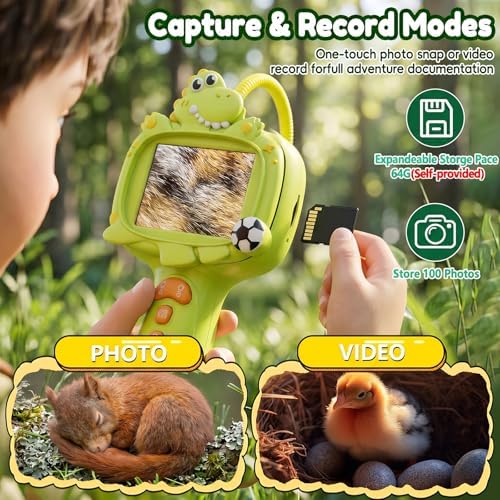 Kids Borescope Camera Toy with Light -STEM Science Educational Toy for 3 4 5 6 7 8 Years Old Boys & Girls Birthday Gift-Discovery & Exploration Toddler Young Child-650mAh Battery Included - Image 4