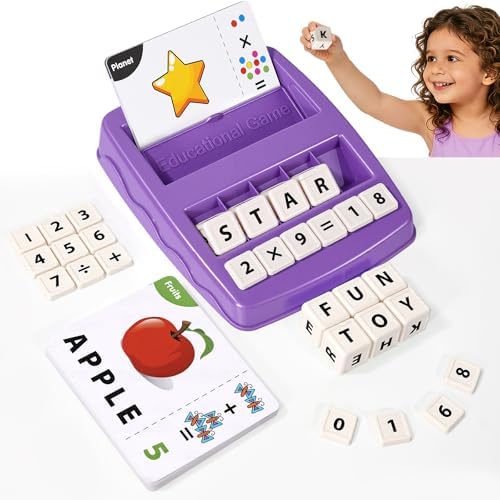 Montessori Matching Letter Game Toys for 3 4 5 Year Old Boy Girl Gifts Kids by MeloDirect