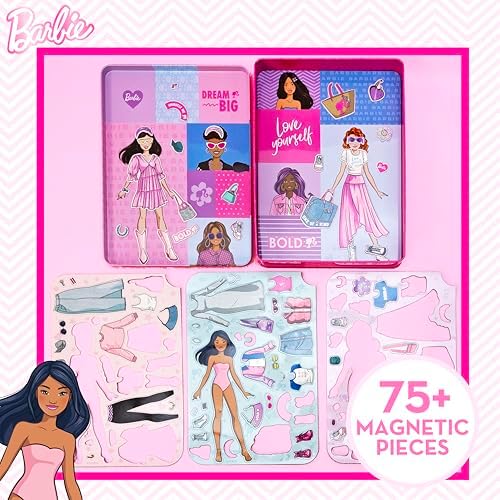 Horizon Group USA Magnetic Playset for Kids, Barbie - Image 3