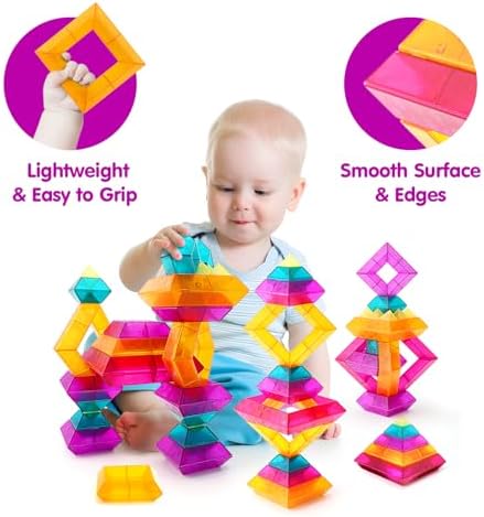 30-Piece STEM Building Blocks Set - Educational Stacking Toys for Kids - Image 6