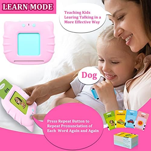 QuTZ Toddler Toys for 2 3 4 5 Year Old Boys and Girls, Speech Therapy/Autism Sensory Toys for Autistic Children, Learning Montessori Toy, 224 Sight Words Talking Flash Cards - Image 5