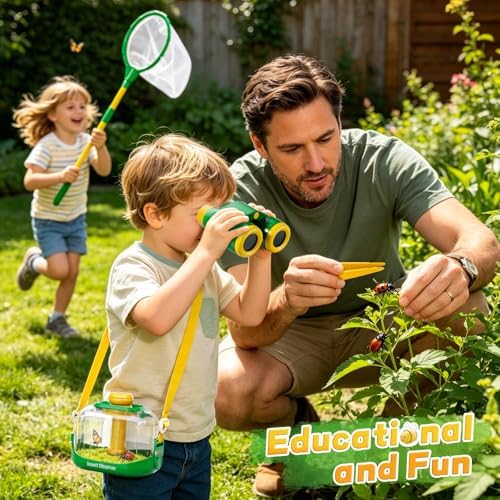 Kids Bug Catcher Kit Outdoor Explorer Set Educational Nature Toy Ages 3-12 - Image 6