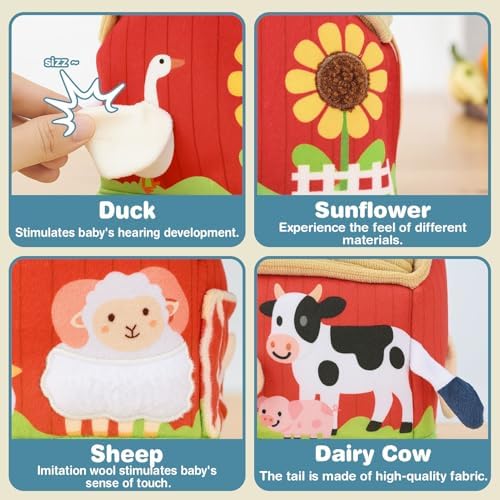 DINORUN Baby Toys 6-12 Months - Montessori Sensory Toys - Baby Gift - Image 2