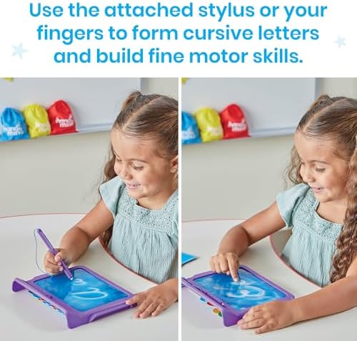 hand2mind Cursive Letter Tracing Sensory Pad, Tracing Board, Ages 3+ - Image 6