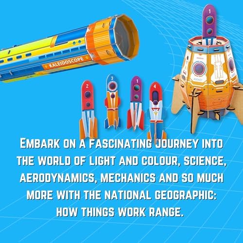National Geographic Educational Kit to Build Your Own Steam Periscope from 5 Years Old - Image 6