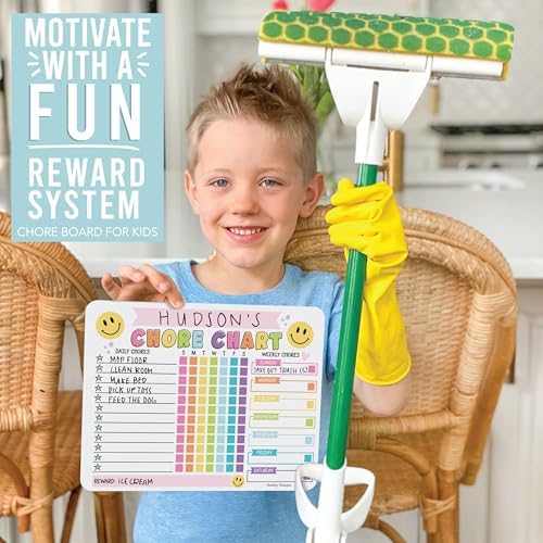 Magnetic Chore Chart for Kids Dry Erase Reward Chart for Home and Classroom - Image 6