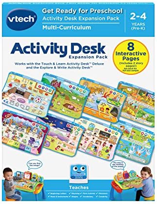 VTech Touch and Learn Activity Desk Deluxe Expansion Pack for Preschoolers by VTech