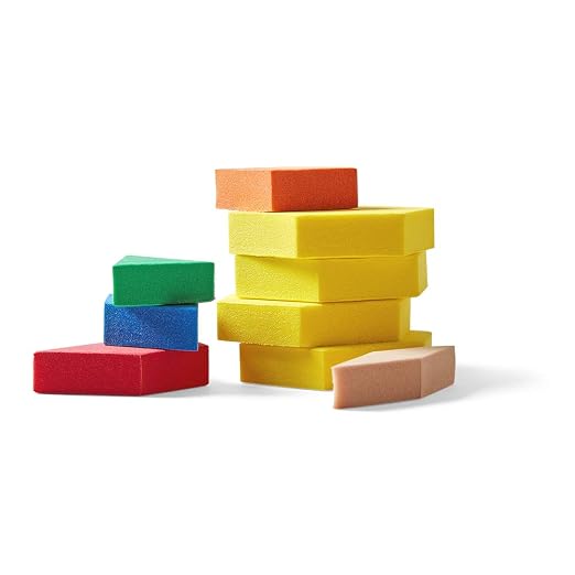 hand2mind Foam Pattern Blocks, Geometric Shapes for Kids, Pattern Play, Toddler Pattern Blocks, Learning Shapes for Kindergarten, 3D Shapes Manipulatives, Sorting Math Blocks (Set of 1,250) - Image 3