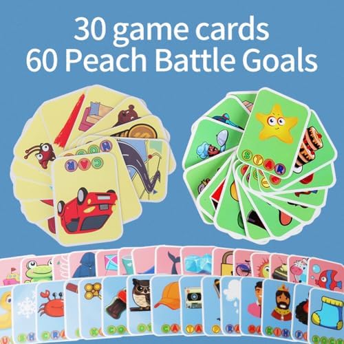 Matching Letter Game for Preschooler Age 3+ - Self-Correcting Word Puzzles Boost Spelling, Reading, Alphabet & Word Recognition - Early Education Toy Includes 30 Flash Cards & 26 Letters - Image 6