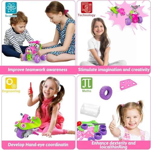 Tsomtto Educational STEM Toys for 4 5 6 7 8+ Year Old Girl Birthday Gifts - Image 6