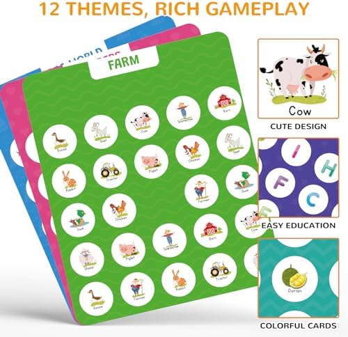 Memory Matching Game for Kids, Travel Toys for Toddlers Boys Girls Ages 3-5 - Image 4