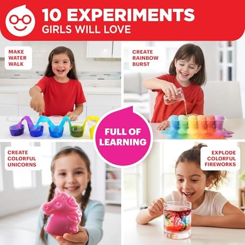 Doctor Jupiter Girls' Color Science Experiments Kit for Kids Ages 4+ - Image 4