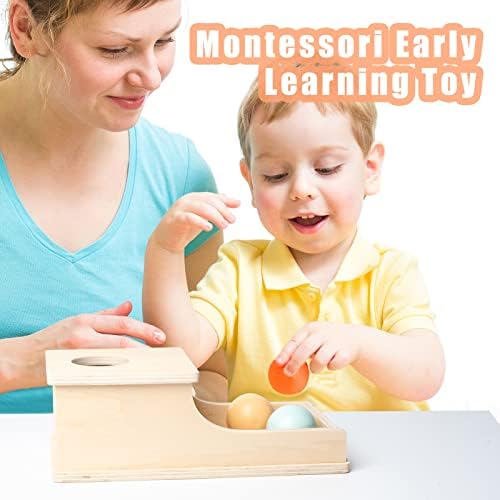 Busy edition Montessori Toys for Babies 6-12 Months Object Permanence Box Wooden Ball Drop Toy Play for 6 Month 1 2 3 Year Old Toddlers Infant Early Age Toy - Image 6