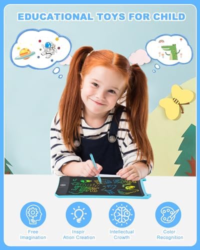 cimetech Toddler Girl Gifts, LCD Writing Tablet 2 Pack, Drawing Pad - Image 2