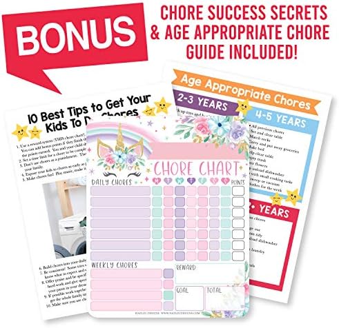 Magnetic Chore Chart for Kids Dry Erase Reward Chart for Home and Classroom - Image 6