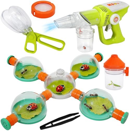 Bug Catcher for Kids 3-5, Bug Vacuum Toys Set，Summer Outdoor Explorer Kit by SLTBEH