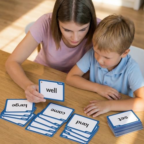 Torlam Sight Words Flash Cards for Kids Kindergarten,Learn to Read Digraphs CVC Blends Long Vowel Sounds Spelling Reading Phonics Games for 4-6 Years, Site Words Classroom Homeschool - Image 7