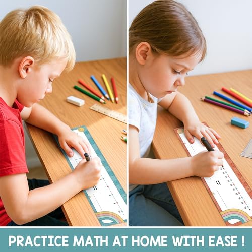 Number Line Dry Erase Boards Cards, 26 Pack 4x14 Boho Groovy - Image 6