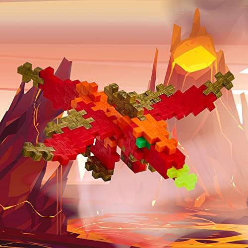 PLUS PLUS Dragon Tube - 3D Animal Figure Building Block Set - Image 2