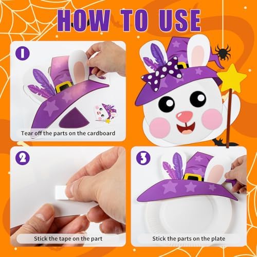 16 Pack Arts and Crafts for Kids Toddler DIY Animal Paper Plate Art Gifts - Image 6