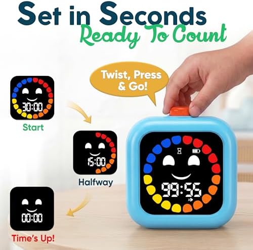 Digital Visual Timer for Kids - Calmer Routines & Transitions - Image 3