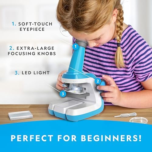 National Geographic Microscope for Kids with Up to 400x Magnification - Image 4