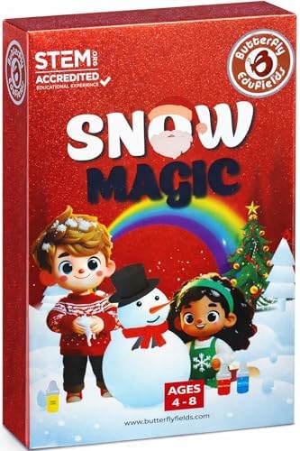 Butterfly EduFields Snow Magic Science Kit for Kids Ages 4–15 Return Gift by ButterflyEduFields
