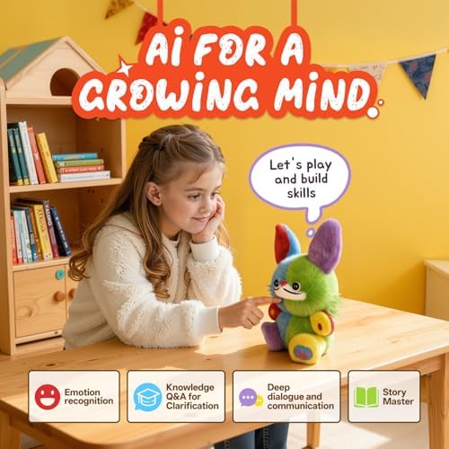 AI Learning Toys for Toddlers with Smart Interactive, Educational Toys for Preschool Learning Activities, Emotional AI Companion, Phonics Practice, Knowledge Q&A, Storyteller ect, Multiple Languages - Image 5