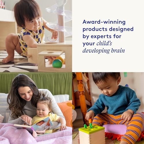 Lovevery | The Babbler Play Kit, Birthday Play Kit, Montessori Toddler Toy, 8 Play Products, 1 Board Book, and Play Guide (Best Birthday Gift for 1 Year Old), Medium - Image 3