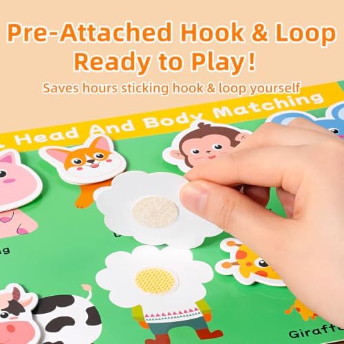Busy Book for Toddlers 3-5, Montessori Preschool Learning Activities - Image 3