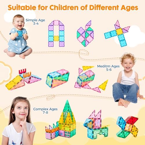 20 PCS Magnetic Right Triangles Expansion Pack – Essential Roof Shingles - Image 2