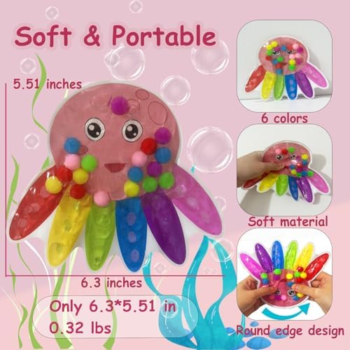Color Sorting Toys for Toddlers, Fine Motor Skills Sensory Toys, Montessori Learning Toy for Preschool Learning Activitie, Sensory Activity Toy for Kids 3+ and Adults - Image 4