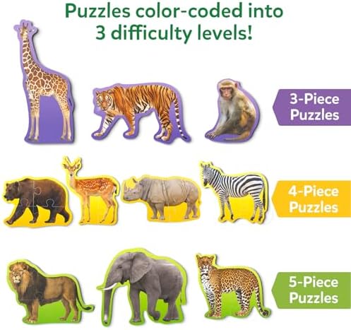 Skillmatics Step by Step Jigsaw Puzzles – Toddler Toys & Games, 40 Pieces - Image 3