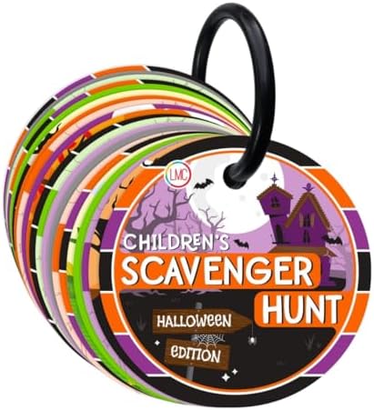 Blu Jay Children's Scavenger Hunt Cards - Halloween Edition by BluJay
