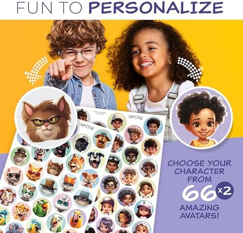 Chore Chart for Kids – Daily Routine Chart for Kids with Checklist & Stickers, Magnetic Kids Chore Chart – 360 Pcs Set of Chore Board Visual Schedule for Kids with Autism & Best ADHD Tools for Kids - Image 5