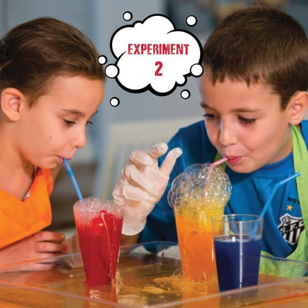 Einstein’s Bubbles and Foam LAB Science Kit for Kids. STEM for Boys & Girls Detailed Picture Guide Included. - Image 5