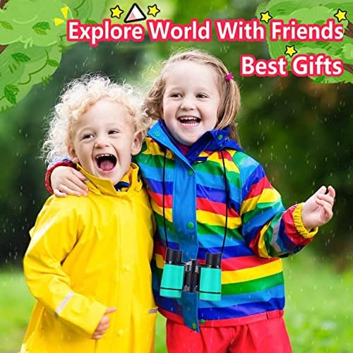 Kids Binoculars Ages 3-12 with Compass & Whistle - Image 5
