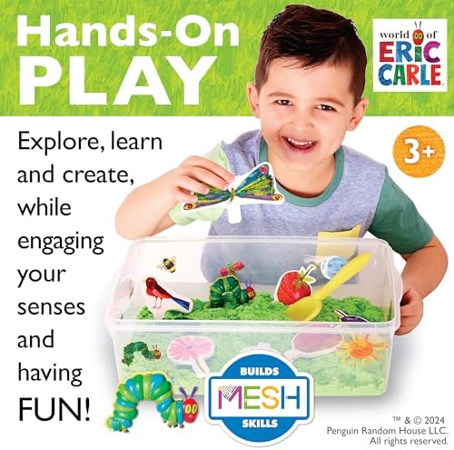 Creativity for Kids The Very Hungry Caterpillar Sensory Bin - Toddler Sensory Toys from The World of Eric Carle Books, Preschool Learning Activities and Fine Motor Toys for Toddlers (Ages 3+) - Image 2