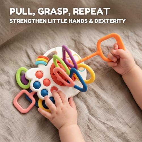 Montessori Pull String Sensory Toy for Toddlers - Image 4