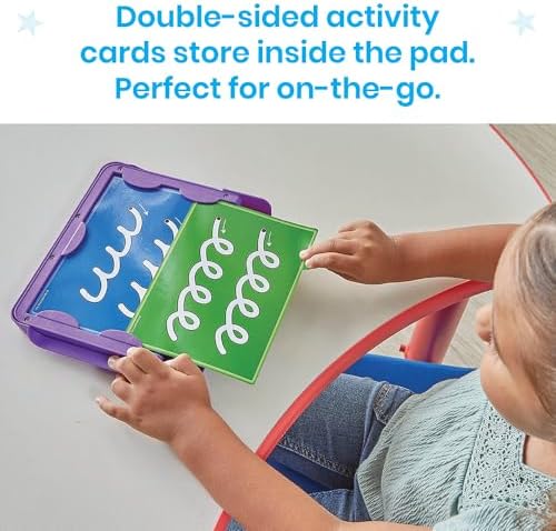 hand2mind Cursive Letter Tracing Sensory Pad, Tracing Board, Ages 3+ - Image 5