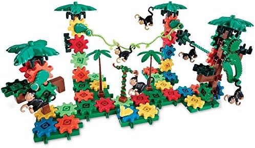 Learning Resources Gears Movin' Monkeys Building Play Set, STEM Activities, Fine Motor Skills, Toddler Explorer Kit, Science and Construction, Boys and Girls Gifts, Ages 5 and Up - Image 2