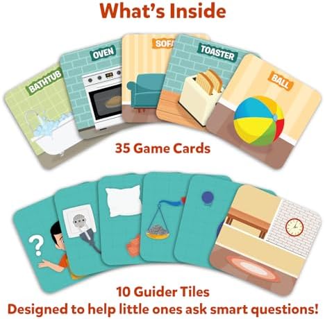 Skillmatics Guess in 10 Junior – Inside My House, Card Game, Gift for Kids - Image 2