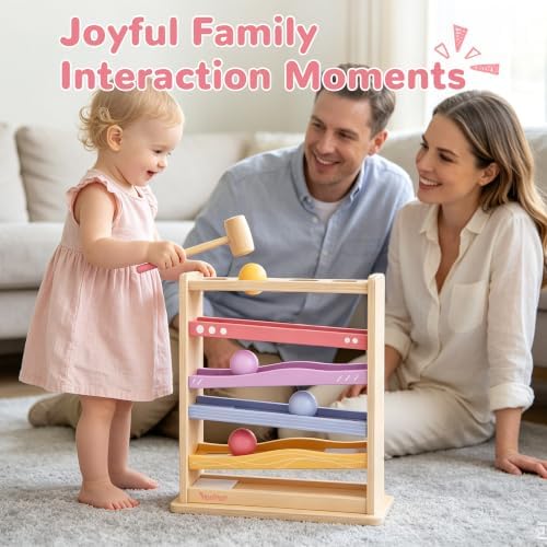 Vanplay Ball Drop Toys for 1 2 Year Old Girls Gift - 1st Christmas Birthday - Image 4
