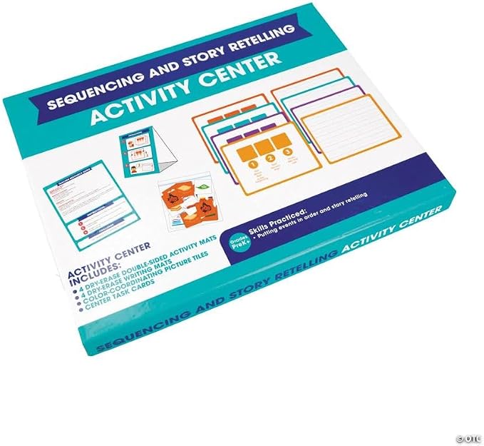 Fun Express Preschool Sequencing & Story Retelling Skills Educational Activity Center Kit - 22 Pieces - Image 3