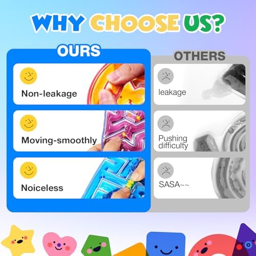 Sensory Fidget Toys for Children with Autism: Calming Gel-Filled Maze for Classroom and Home - Special Needs Sensory Toys for Kids Travel - Image 2