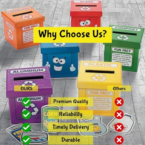 Fun Express Color Sorting Toys for Toddlers 1-3, 54 Pieces - Image 6